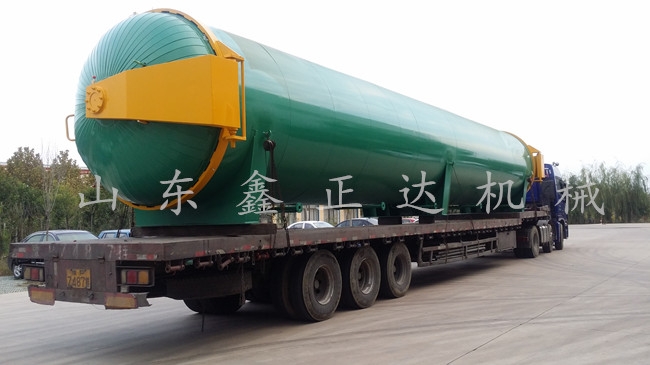 發往福建的平菇滅菌鍋